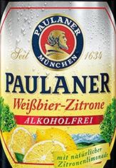 Paulaner Weissbier zitrone 0 procent